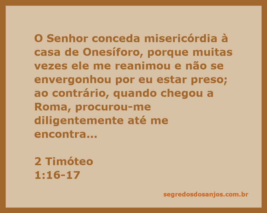 Imagem de Onesíforo ajudando Paulo na prisão em Roma, simbolizando compaixão e apoio.