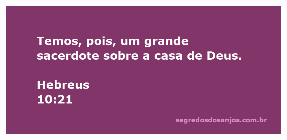 Imagem que representa a ideia de um grande sacerdote sobre a casa de Deus, simbolizando liderança espiritual e fé.