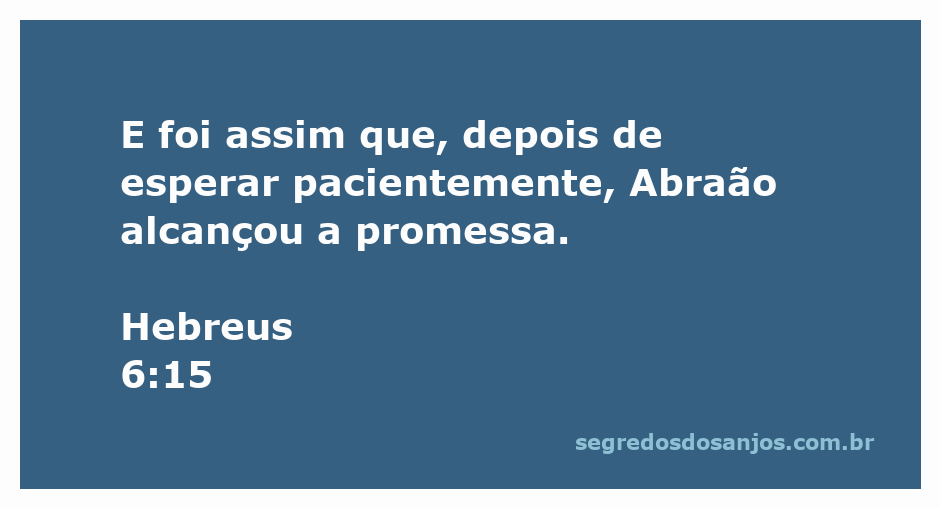 Imagem de Abraão esperando pacientemente pela promessa de Deus, representando fé e perseverança.