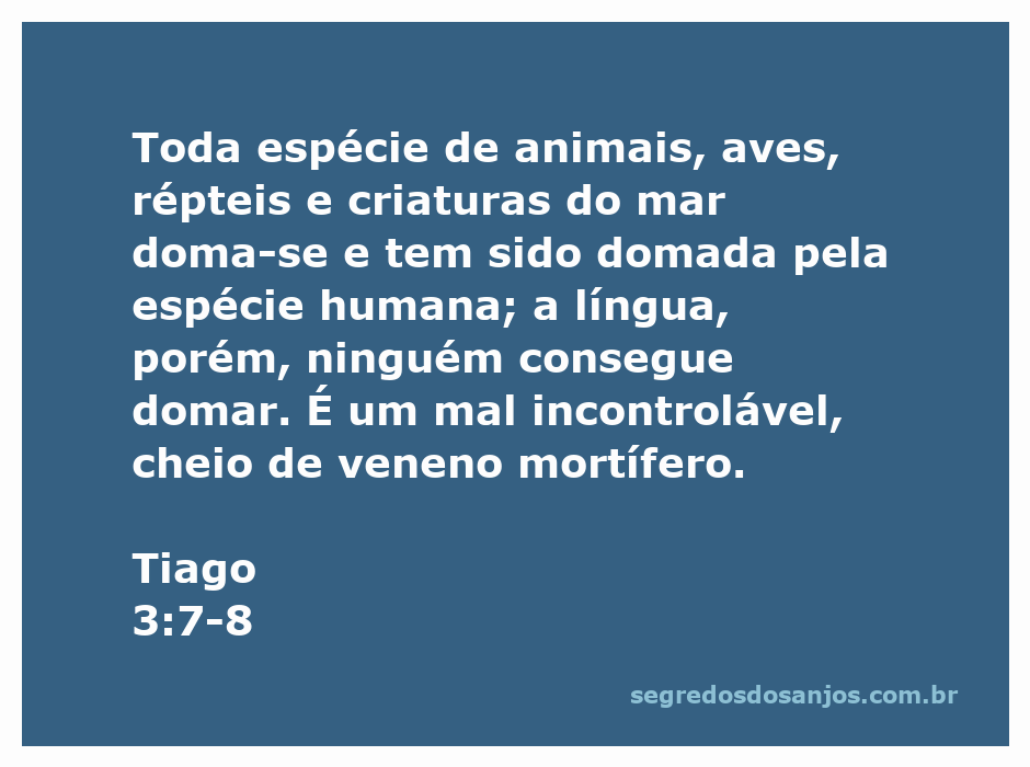 Ilustração da língua humana como símbolo de poder e desafio, destacando a dificuldade de domar a linguagem, conforme Tiago 3:7-8.