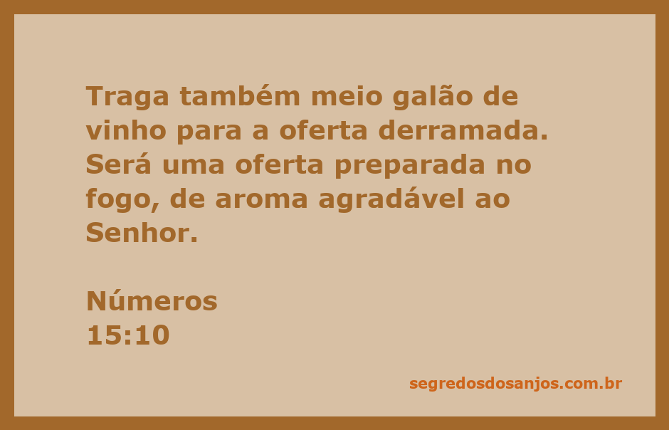 Imagem de uma oferta de vinho sendo preparada, simbolizando a devoção a Deus conforme Números 15:10.