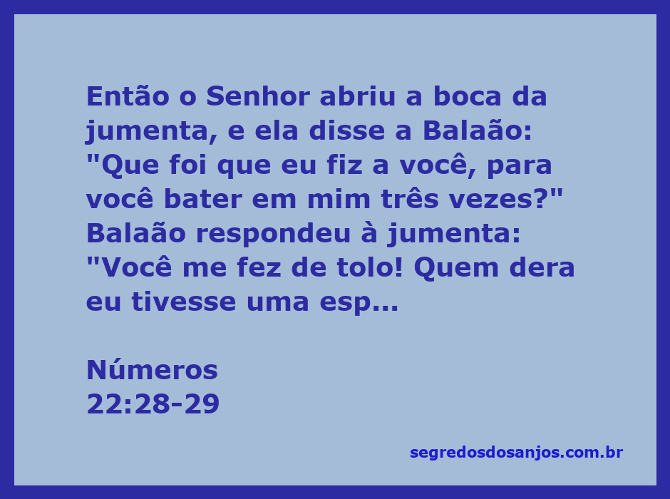 A jumenta fala com Balaão, expressando sua indignação por ser espancada.