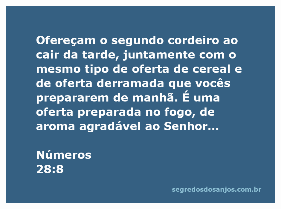 Imagem de um cordeiro sendo oferecido como sacrifício ao cair da tarde, representando a oferta a Deus.