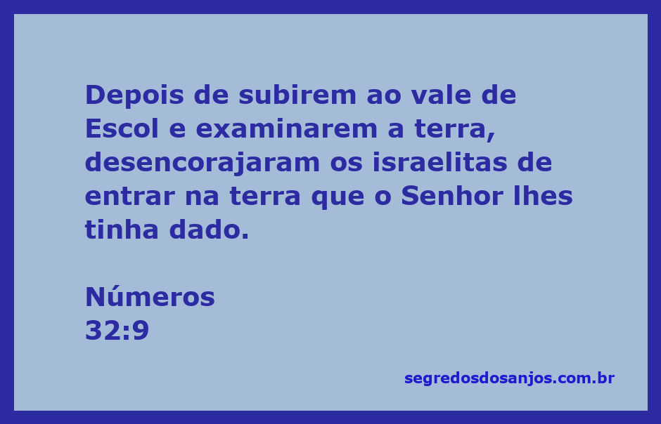 Imagem representativa da exploração da terra de Canaã pelos israelitas, mostrando a desmotivação após a visita ao vale de Escol.