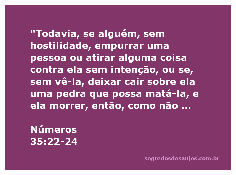 Ilustração do versículo Números 35:22-24, mostrando a importância do julgamento justo em situações de acidente.