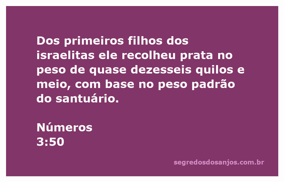 Imagem representativa da coleta de prata dos primeiros filhos de Israel, simbolizando a oferta no santuário.