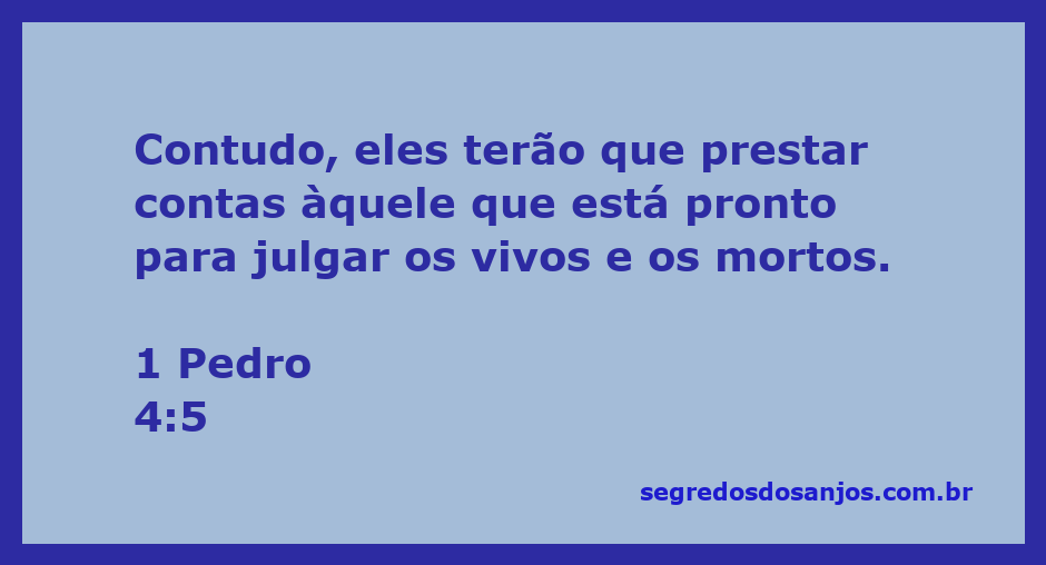 Uma representação artística do julgamento final de vivos e mortos, com destaque para 1 Pedro 4:5.