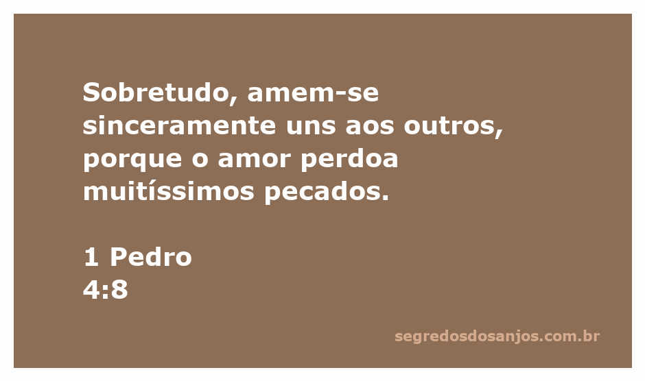 Ilustração de irmãos se abraçando em amor, simbolizando o versículo 1 Pedro 4:8 sobre o amor e o perdão.
