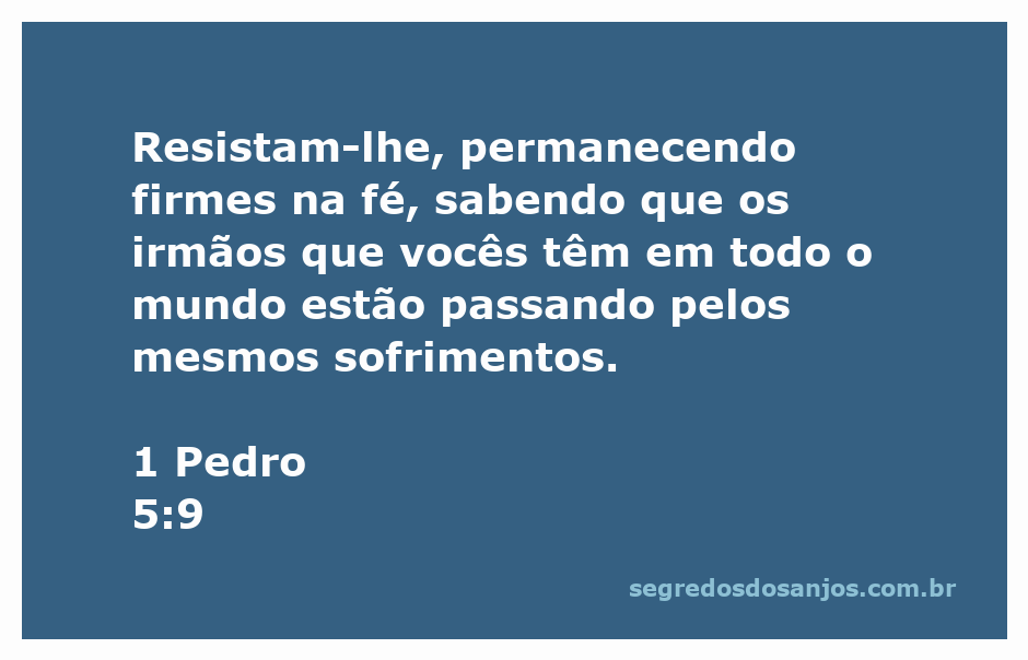 Imagem de uma pessoa resistindo a dificuldades, simbolizando a fé e a união entre irmãos em Cristo, inspirada em 1 Pedro 5:9.