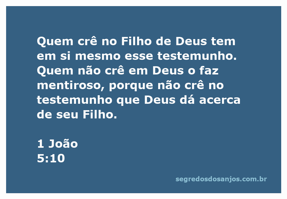 Imagem representativa da fé em Jesus Cristo, destacando o testemunho de Deus sobre Seu Filho.