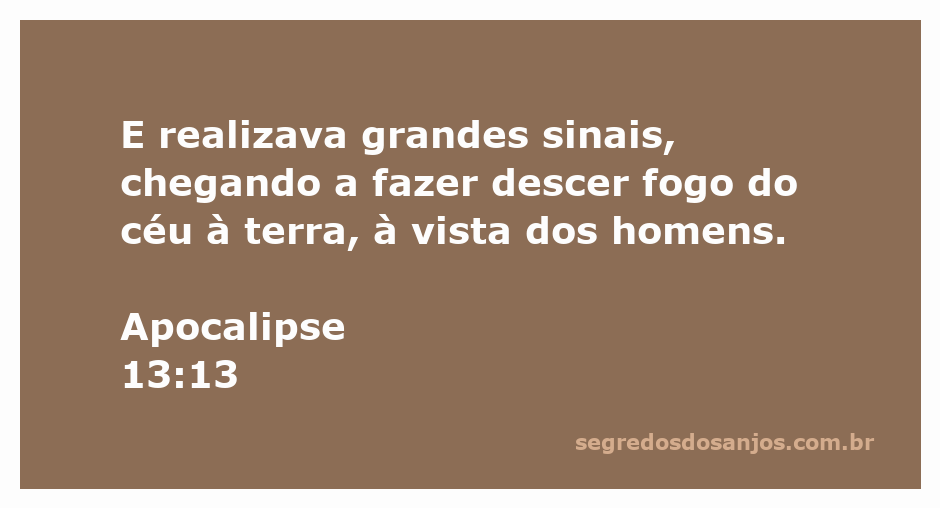 Imagem representando um sinal sobrenatural com fogo descendo do céu, simbolizando o poder descrito em Apocalipse 13:13.