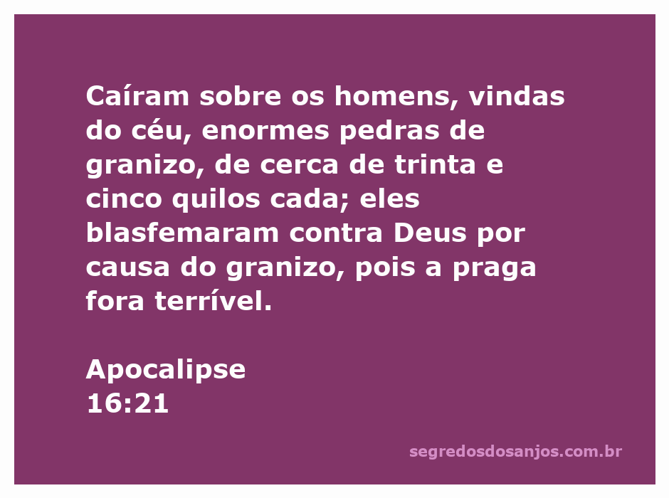 Imagem representando enormes pedras de granizo caindo do céu, simbolizando o juízo divino conforme Apocalipse 16:21.