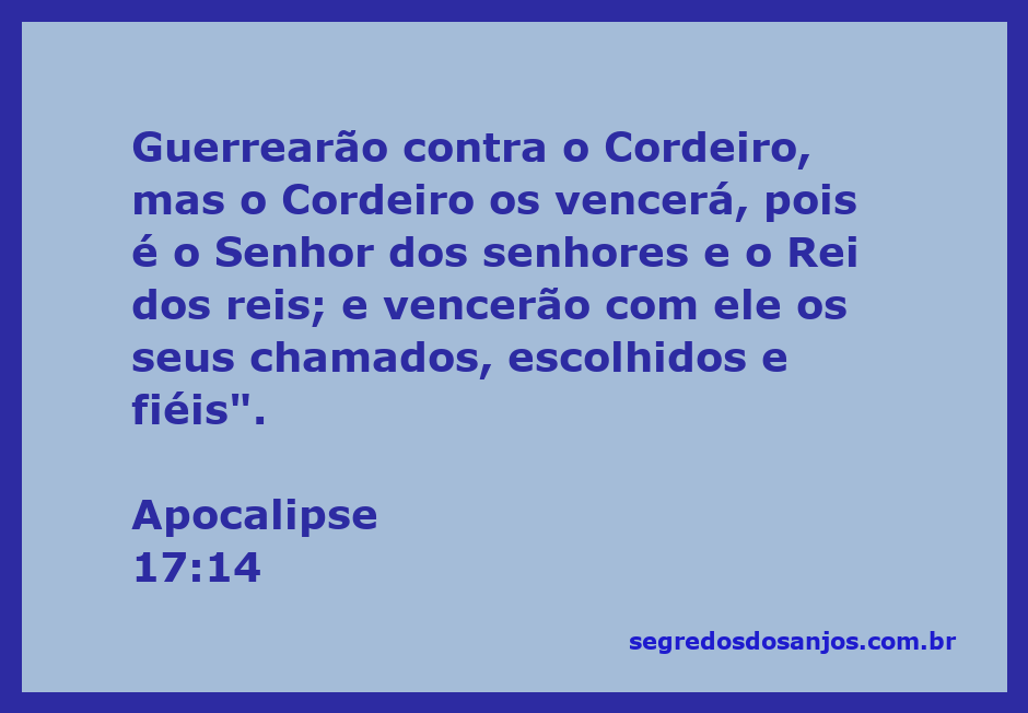 Imagem representando a vitória do Cordeiro sobre as forças do mal, com símbolos de realeza e triunfo.