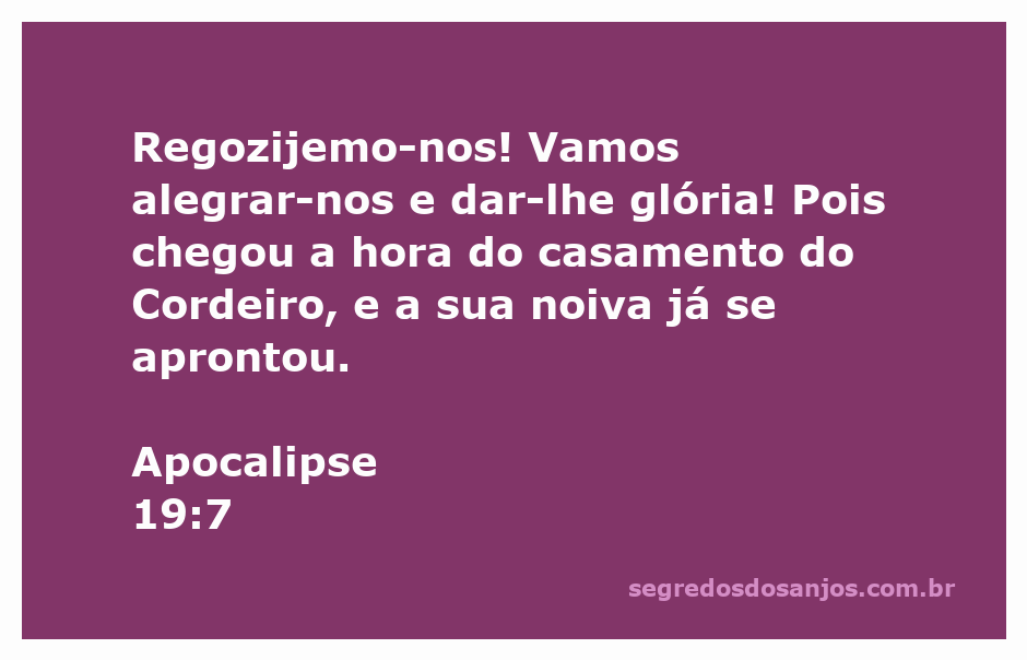 Imagem representando a celebração do casamento do Cordeiro e sua noiva, simbolizando alegria e glória.