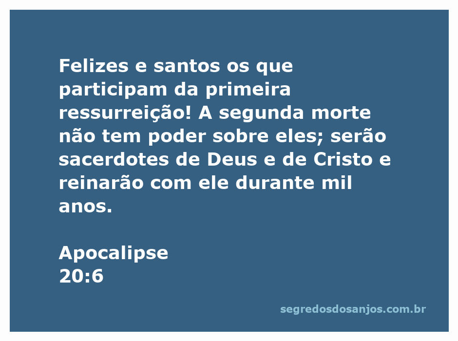 Imagem representativa da primeira ressurreição mencionada em Apocalipse 20:6, simbolizando felicidade e santidade.