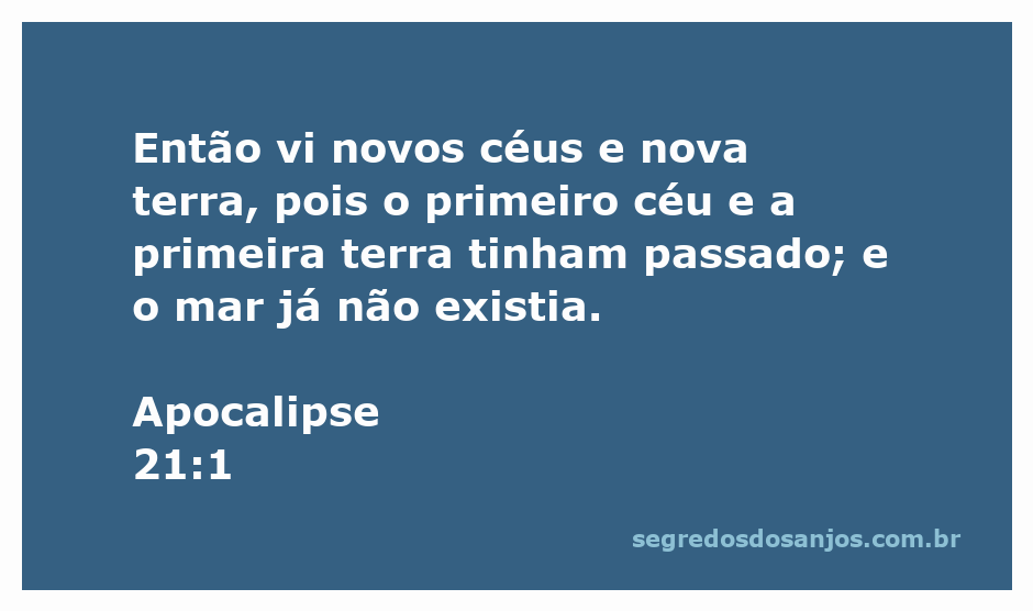 Representação artística dos novos céus e nova terra mencionados em Apocalipse 21:1