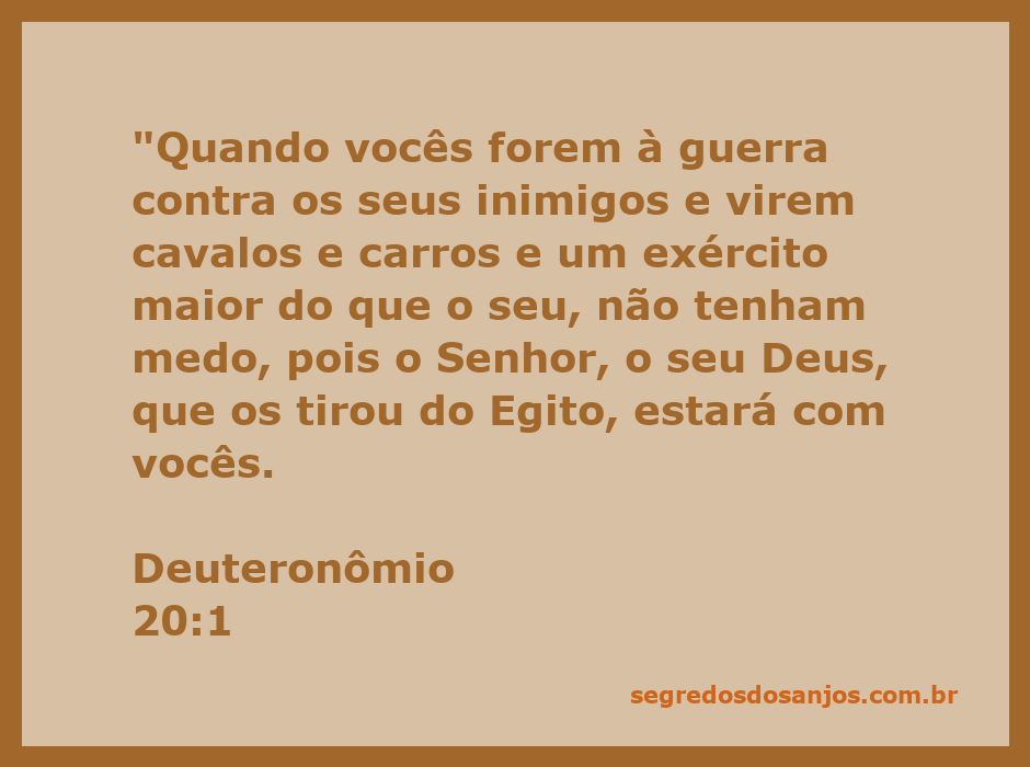 Imagem de um soldado preparado para a guerra, simbolizando fé e coragem em tempos de conflito, com referência ao versículo Deuteronômio 20:1.