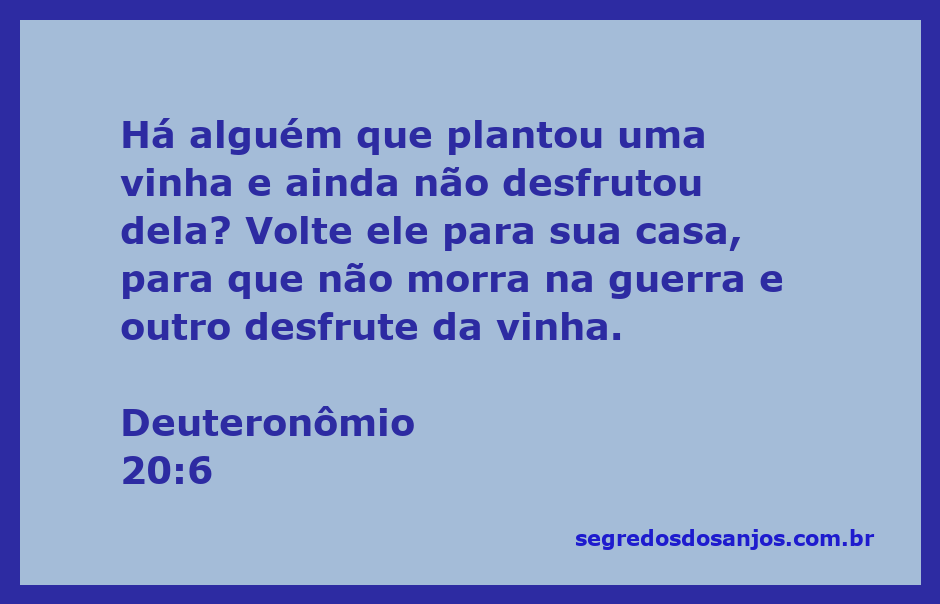 Homem refletindo sobre sua vinha antes de ir para a guerra, simbolizando a importância da colheita e do lar.