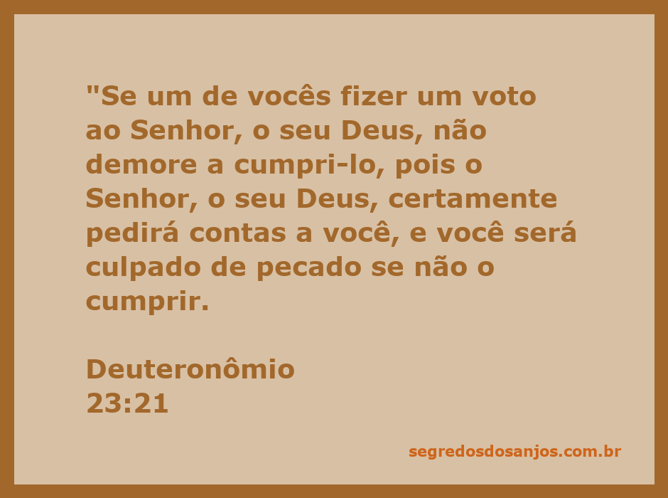 Uma imagem representativa de um homem orando e fazendo um voto a Deus, simbolizando a importância de cumprir promessas.