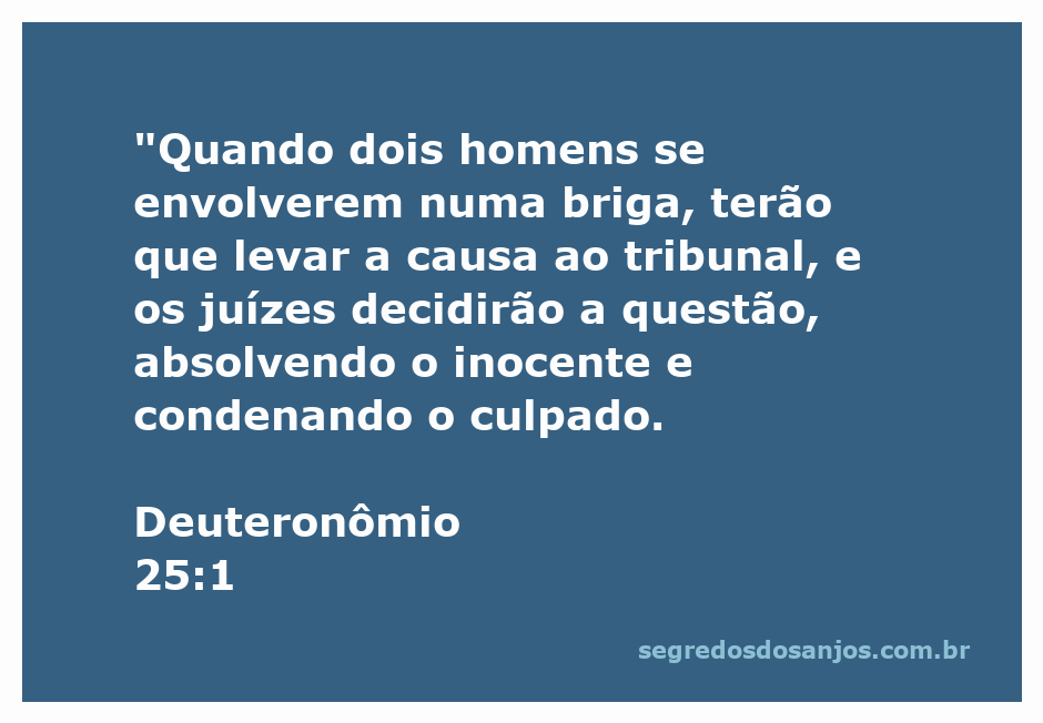 Ilustração de dois homens em disputa sendo julgados por um tribunal, representando Deuteronômio 25:1.
