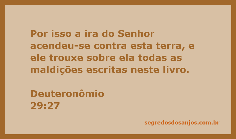 Representação da ira de Deus conforme Deuteronômio 29:27, simbolizando as maldições sobre a terra.