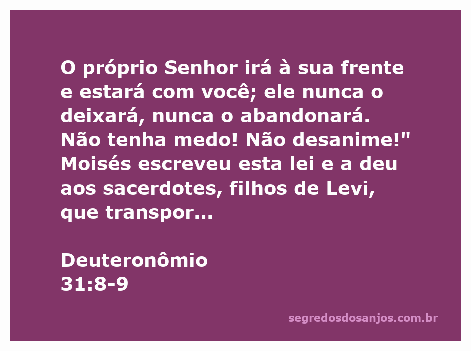 Imagem de Moisés entregando a lei aos sacerdotes e líderes de Israel, simbolizando a presença e proteção de Deus.