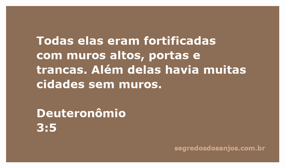 Imagem de cidades antigas fortificadas com muros altos, representando Deuteronômio 3:5