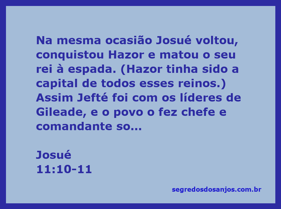 Josué conquista Hazor e derrota seu rei em uma ilustração bíblica.