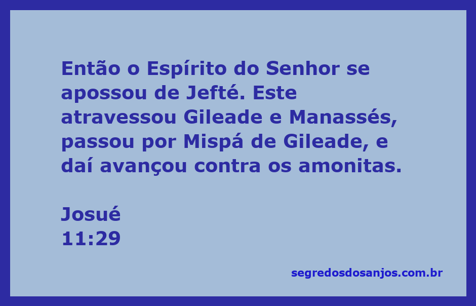 Jefté se preparando para a batalha contra os amonitas, guiado pelo Espírito do Senhor.