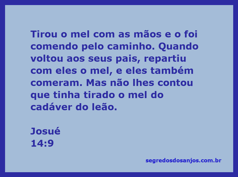 Imagem representativa da promessa de herança feita a Calebe por Moisés em Josué 14:9.
