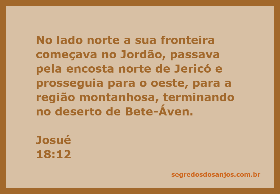 Mapa mostrando a localização de Maané-Dã perto de Quiriate-Jearim em Judá, conforme descrito em Josué 18:12.