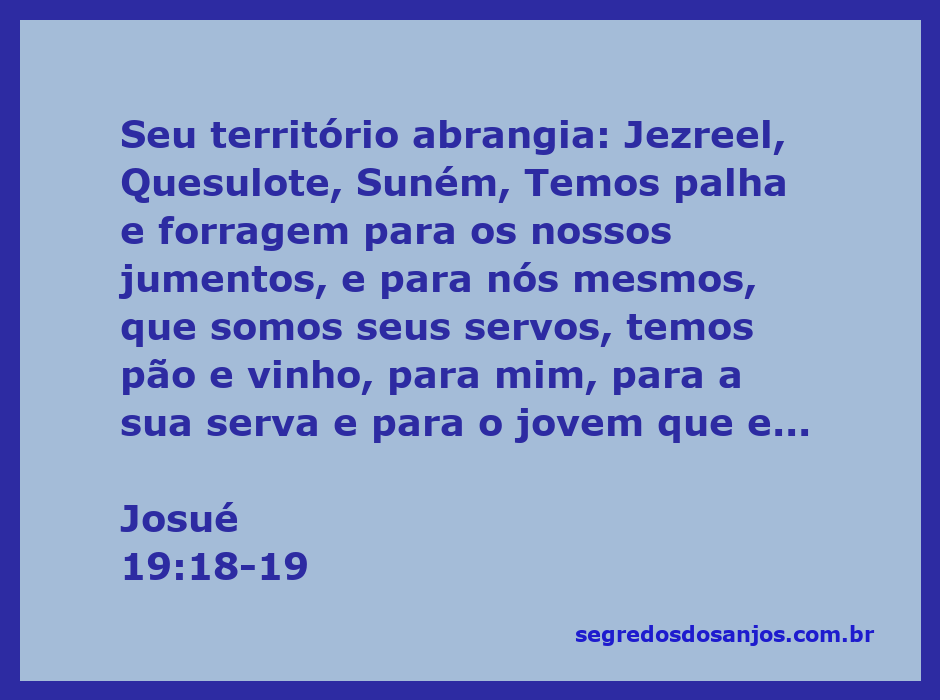 Mapa da região de Jezreel, destacando as cidades mencionadas em Josué 19:18-19.