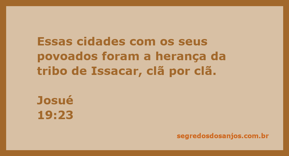 Ilustração da passagem de Josué 19:23, mostrando um homem pedindo clemência em nome de seu hóspede.
