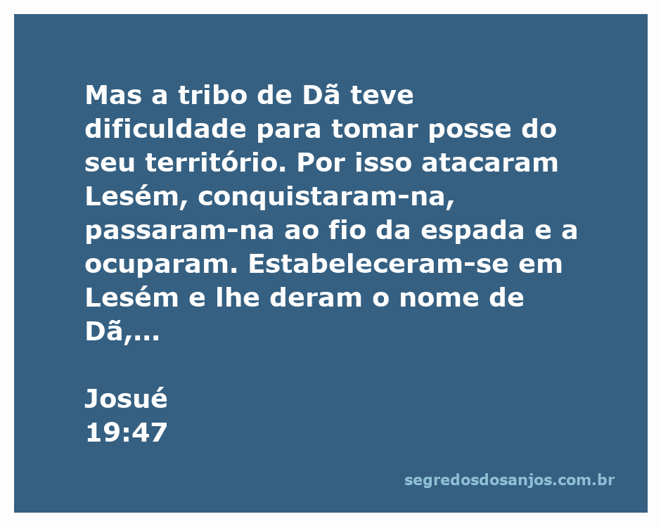 Ilustração da conquista da cidade de Lesém pela tribo de Dã, mostrando a luta e a ocupação do território.