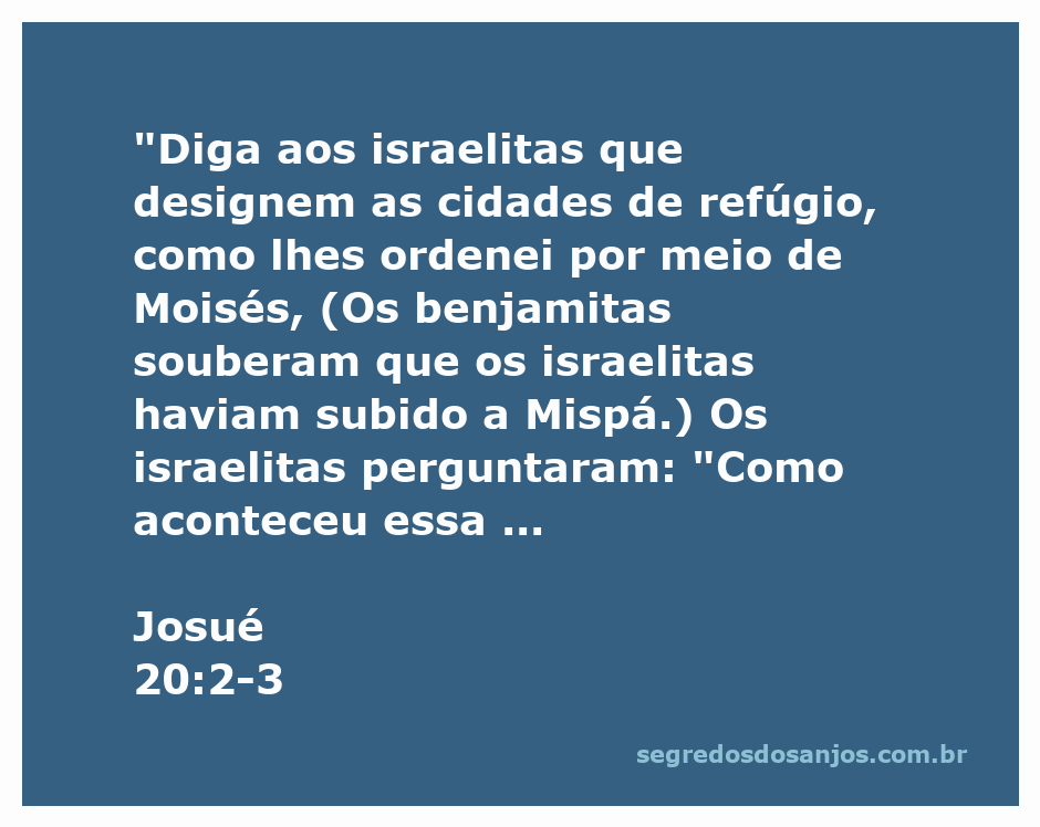Imagem representativa das cidades de refúgio mencionadas em Josué 20:2-3, simbolizando proteção e misericórdia para aqueles que cometem homicídio acidentalmente.