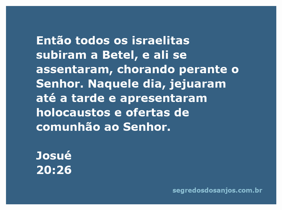 Israelitas chorando e jejuando em Betel, apresentando ofertas ao Senhor.