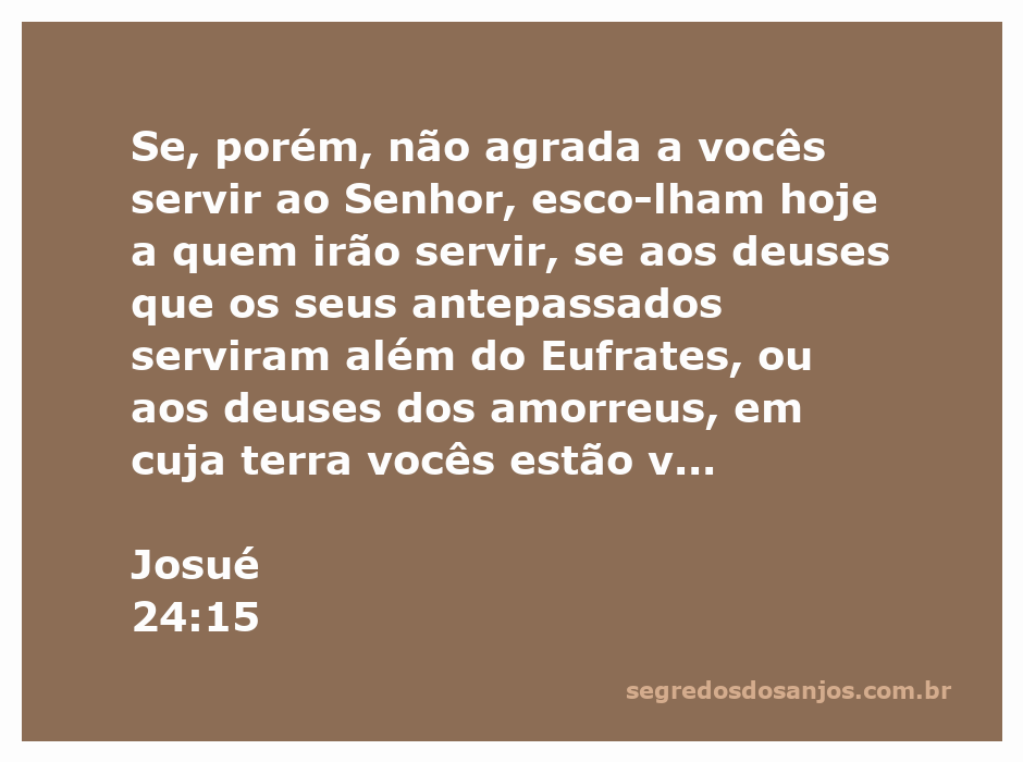 Imagem inspiradora de uma família unida em oração, simbolizando a escolha de servir ao Senhor conforme Josué 24:15.