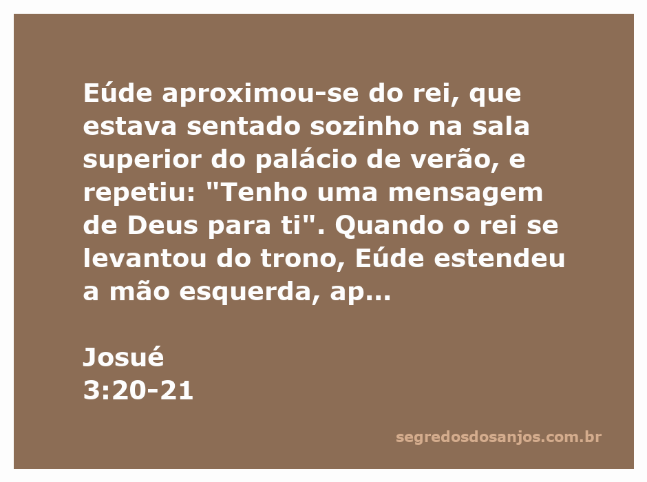 Eúde, em uma cena dramática, se aproxima do rei e o confronta com uma espada.