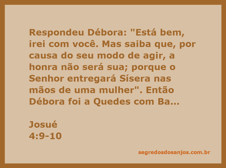 Ilustração da passagem bíblica Josué 4:9-10, mostrando Débora e Baraque com a arca da aliança enquanto o povo atravessa o Jordão.