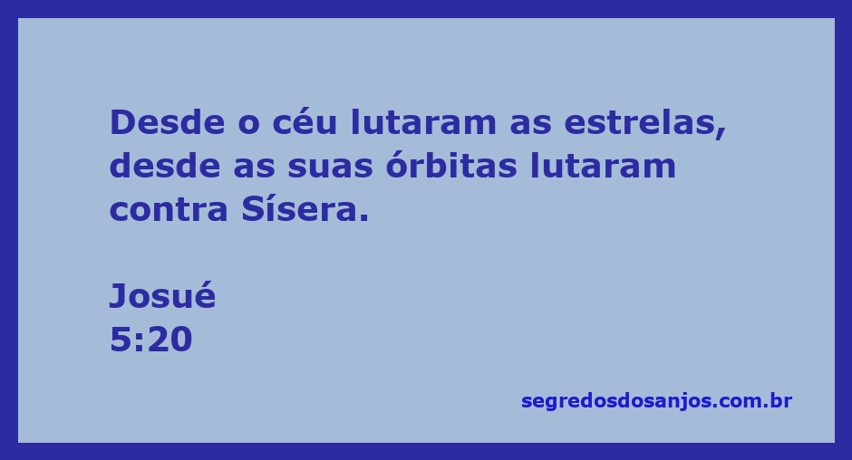 Representação artística da batalha celestial em Josué 5:20, onde estrelas lutam contra Sísera.