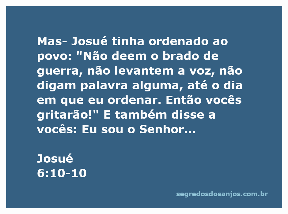 Ilustração de Josué instruindo o povo sobre a conquista de Jericó, enfatizando a importância da obediência a Deus.