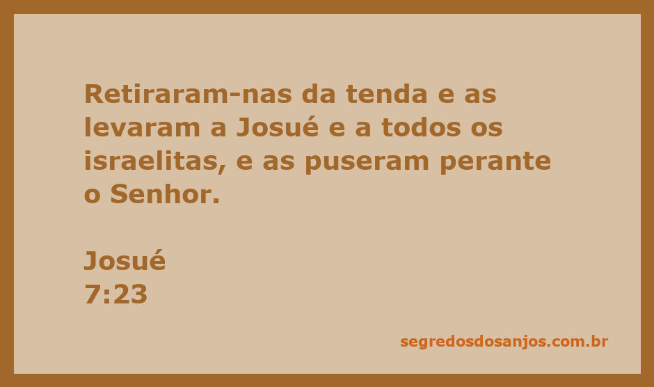 Os israelitas de Naftali, Aser e Manassés perseguindo os midianitas em Josué 7:23.