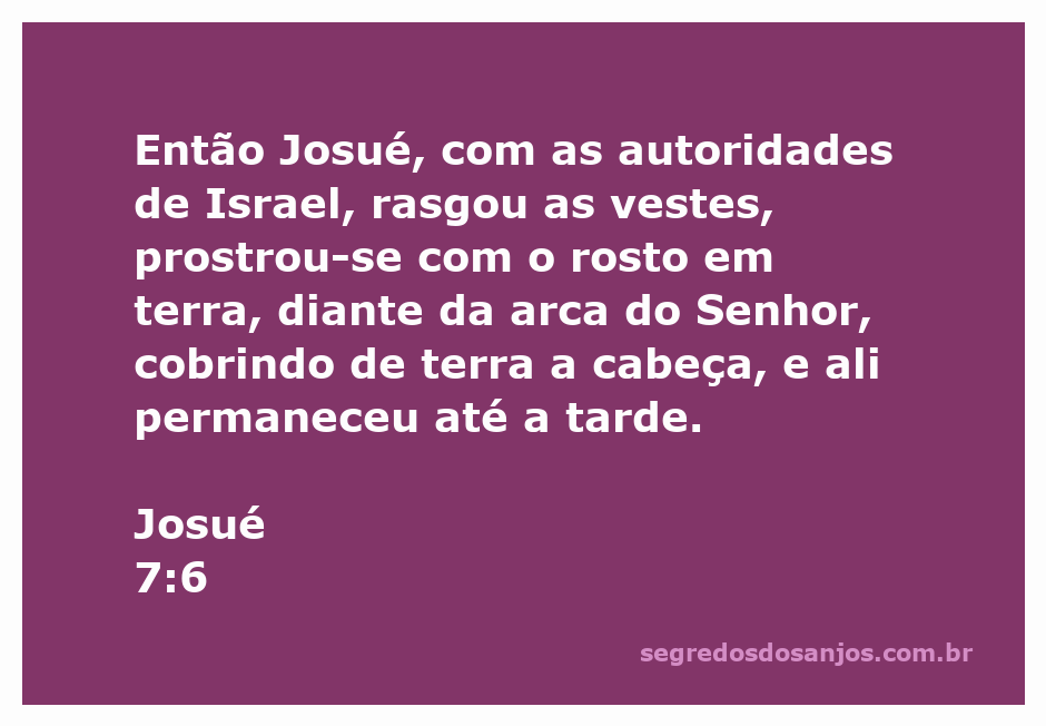 Homens bebendo água do rio, ilustrando a seleção feita por Josué.