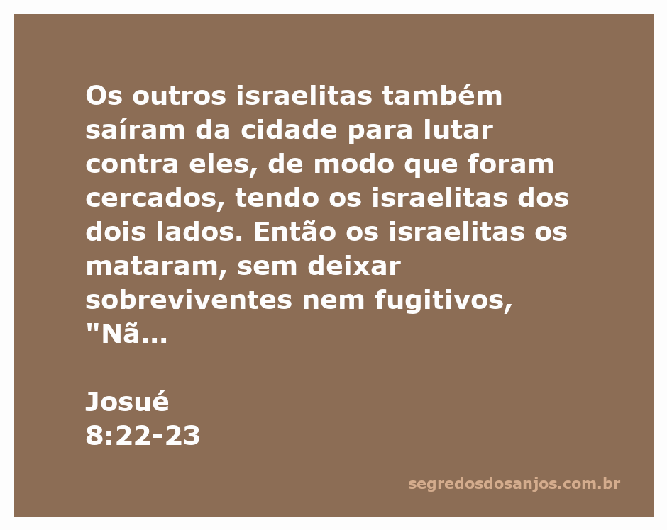 Representação da batalha de Ai, mostrando israelitas cercando os inimigos sob a liderança de Josué.