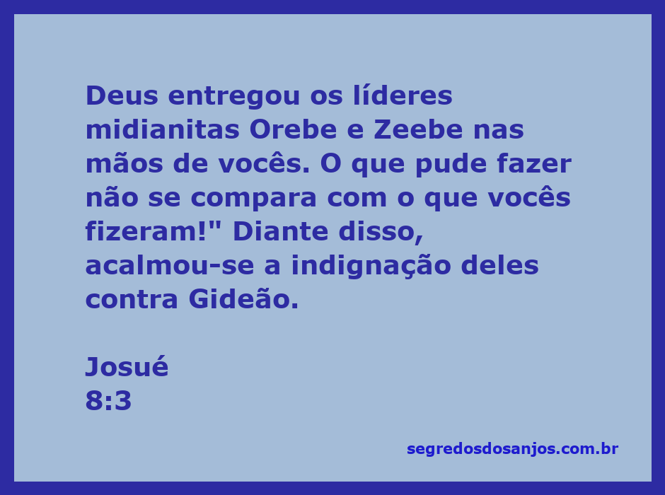 Imagem de Gideão recebendo a ajuda divina após a vitória sobre os midianitas, representando a entrega dos líderes Orebe e Zeebe.