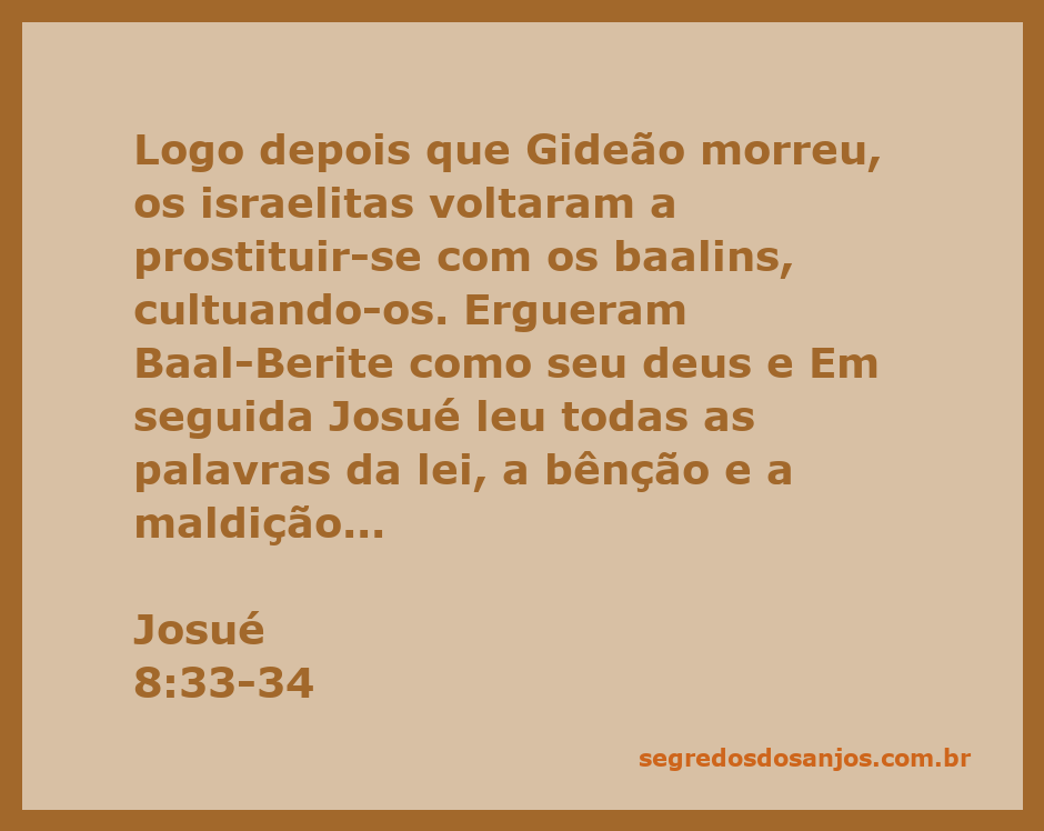 Imagem representando a leitura da Lei de Deus por Josué, com os israelitas ao fundo, refletindo sobre sua fidelidade a Deus.
