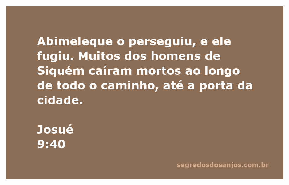 Imagem retratando a perseguição de Abimeleque a seus inimigos, com a cidade de Siquém ao fundo.