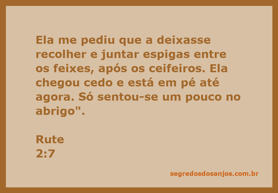 Imagem de Rute recolhendo espigas no campo, simbolizando trabalho duro e determinação.