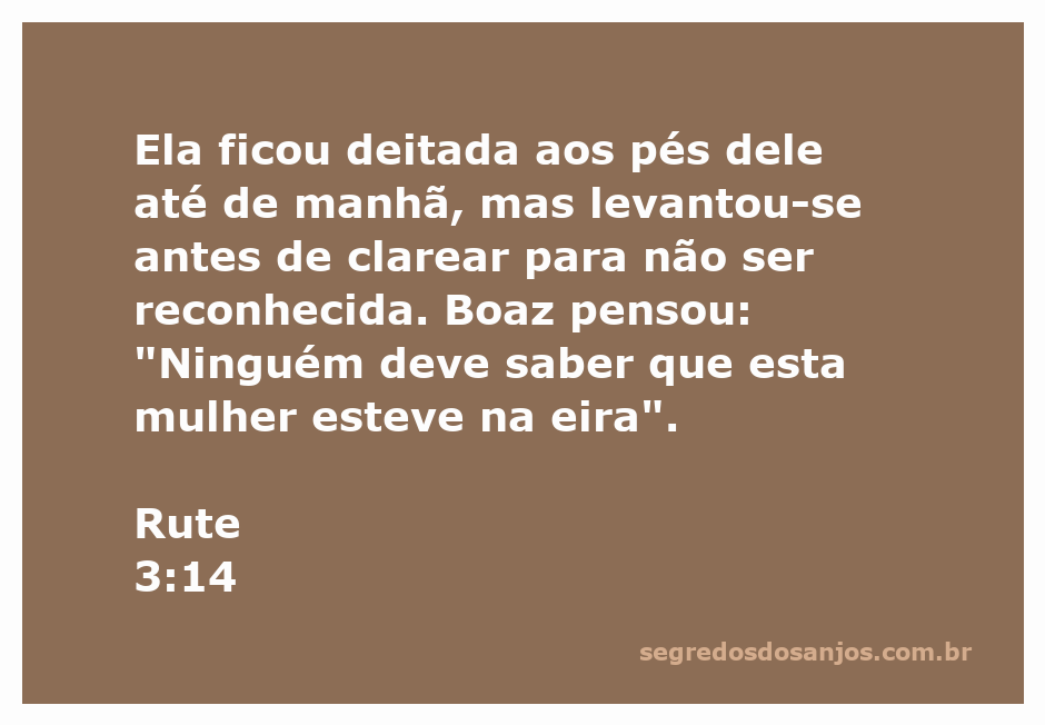 Ilustração de Rute deitada aos pés de Boaz na eira ao amanhecer, simbolizando a lealdade e a discrição.
