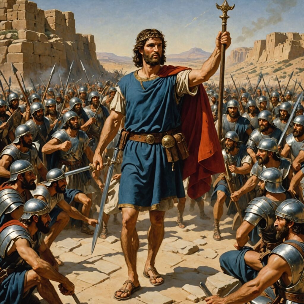 Vitórias de Davi - Conquistas Militares e Justiça Administrativa